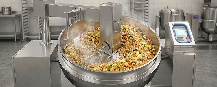 img of Central Kitchen Automatic Fried Rice Machine Project